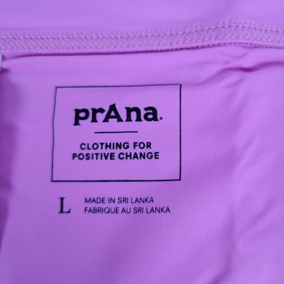 Prana Womens Summer Wave Swim Bottom Bikini Size Large Pink Barbiecore Girlie - Picture 4 of 9